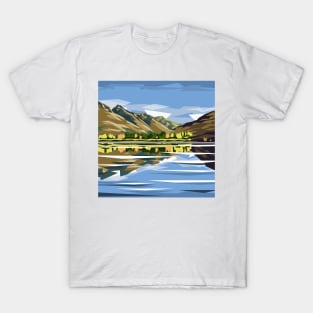 Lakes Hayes, Queenstown, New Zealand T-Shirt